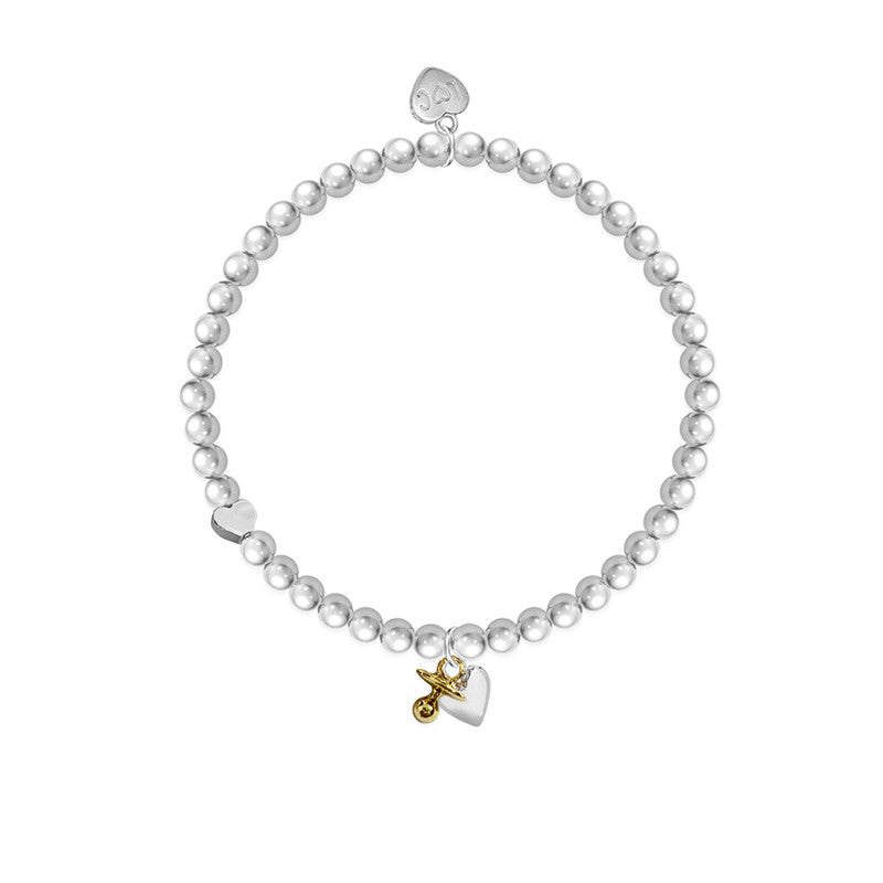Jewellery Silver Plated &#39;It&#39;s Your Baby Shower&#39; Bracelet
