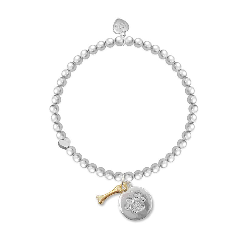 Silver Plated Bracelet &#39;Dog Lover&#39;