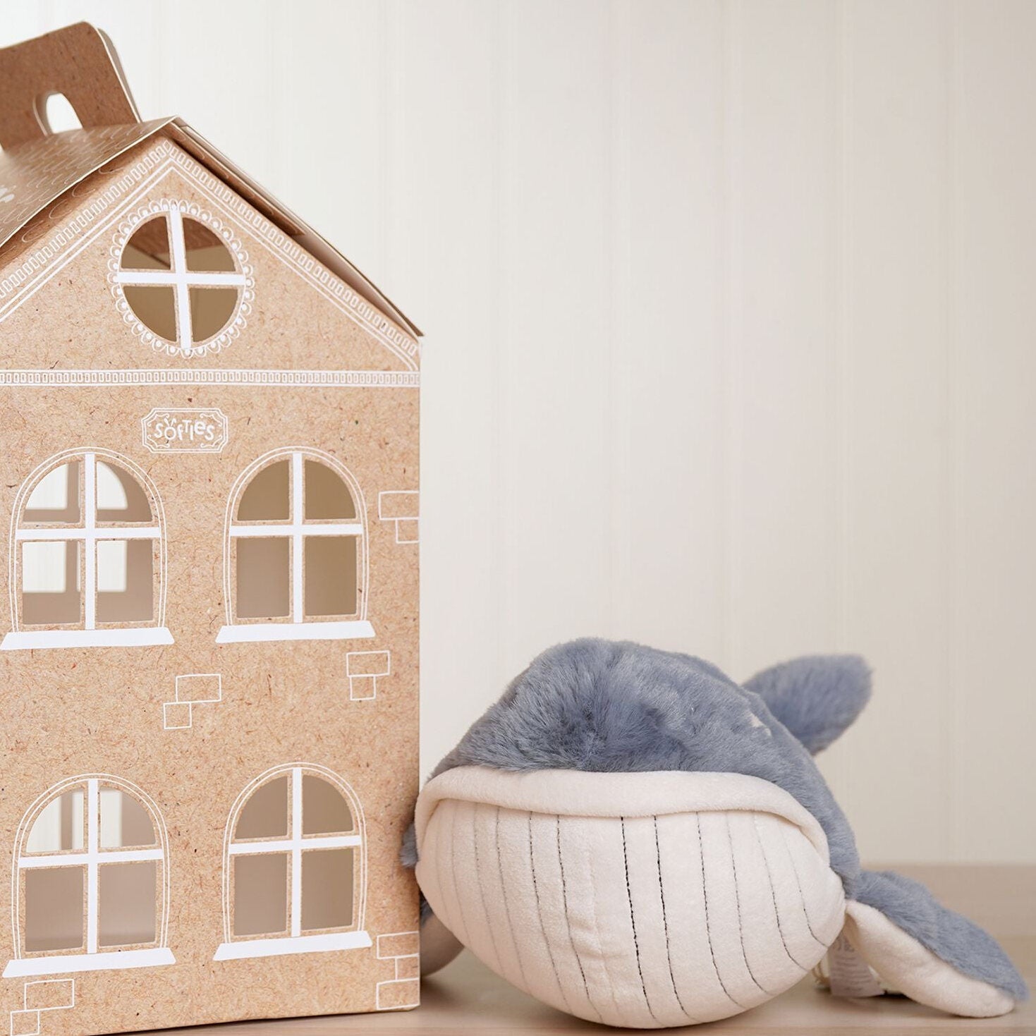 Wilfred the Whale – Soft Blue Cuddly Toy