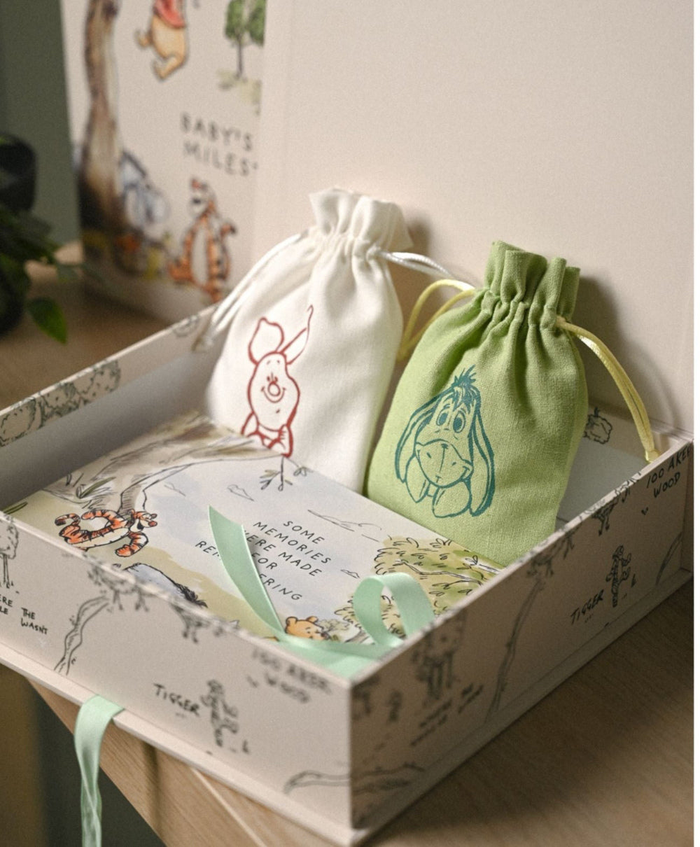 Disney Winnie the Pooh Keepsake Box – Photo Album & Storage Bags Gift Set