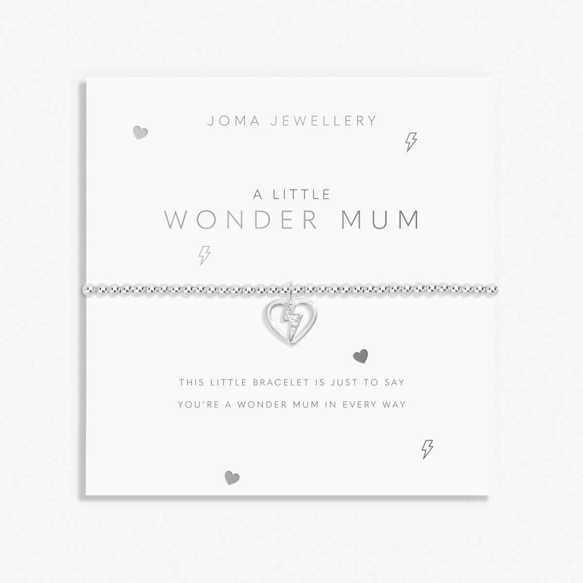Joma Jewellery Wonder Mum bracelet gift presentation