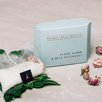 Ylang Ylang & Wild Patchouli Mineral Bath Infusion (50g) Mum Bath & Body.