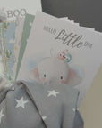 Baby Gift Hamper - Elephant Comforter & Star