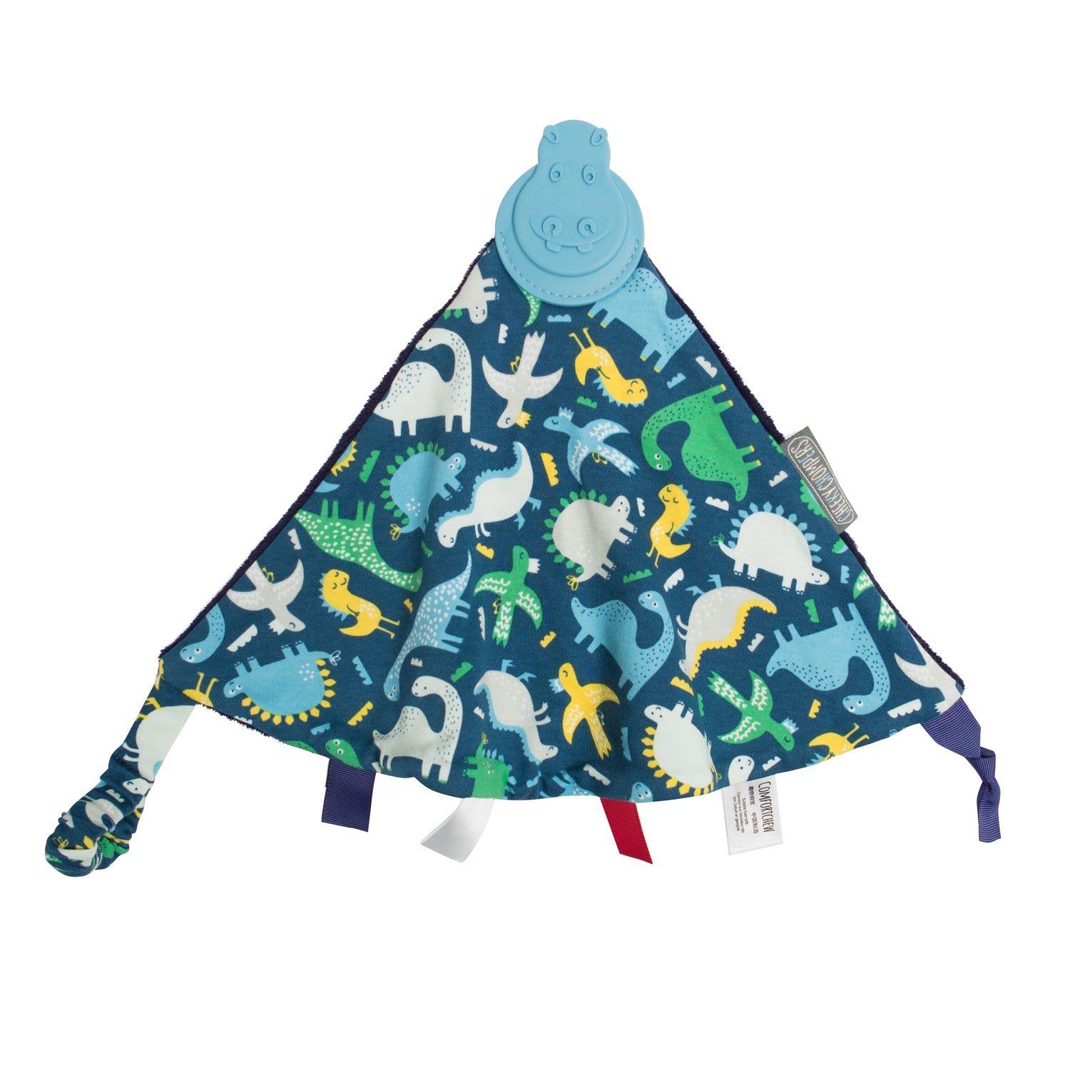 Baby Comforter with Teether - Dinosaur Design