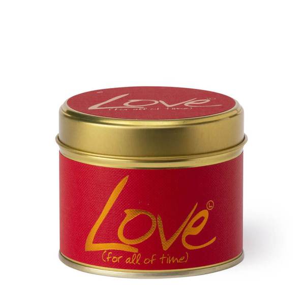 Love Scented Candle Tin