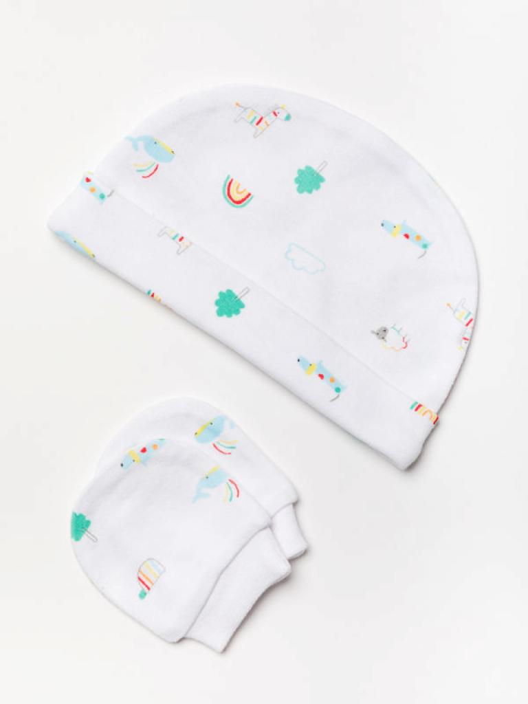 Baby Clothing Unisex &#39;Animals&#39; 5 Piece  Gift Set