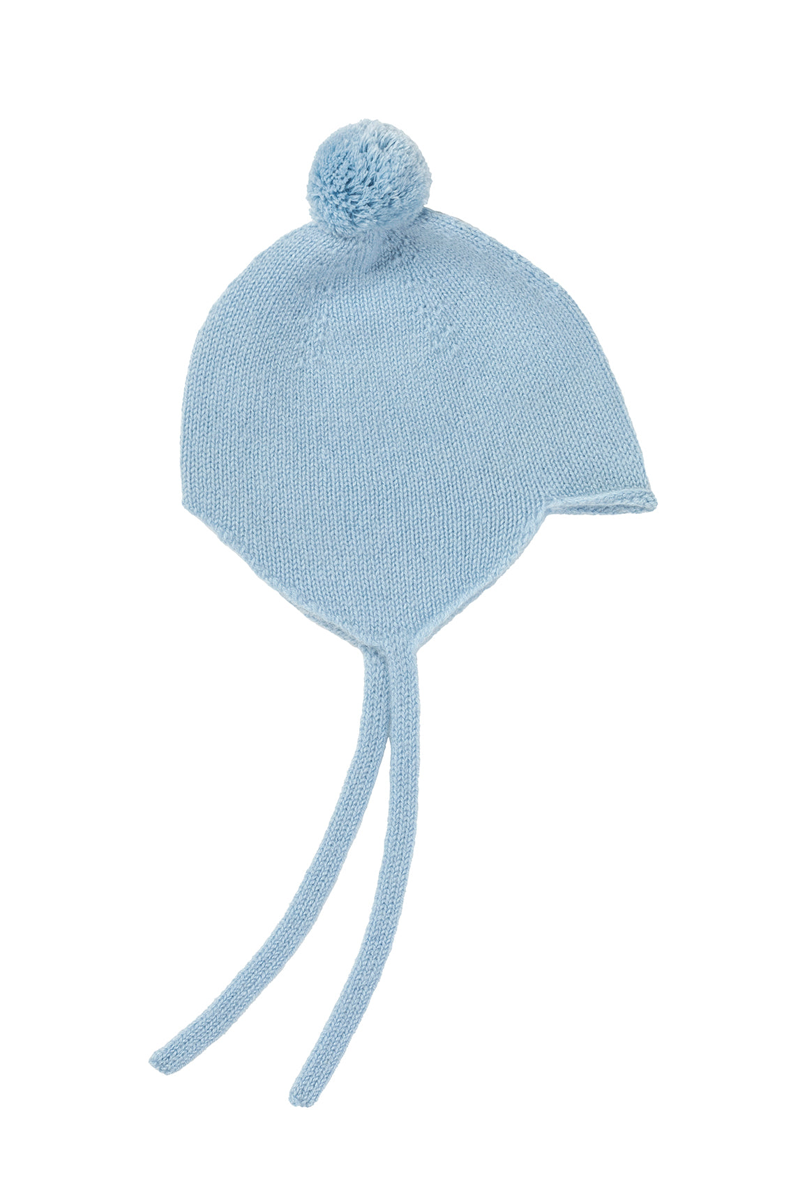 Cashmere Spa Blue Baby Bonnet 0-3 Months