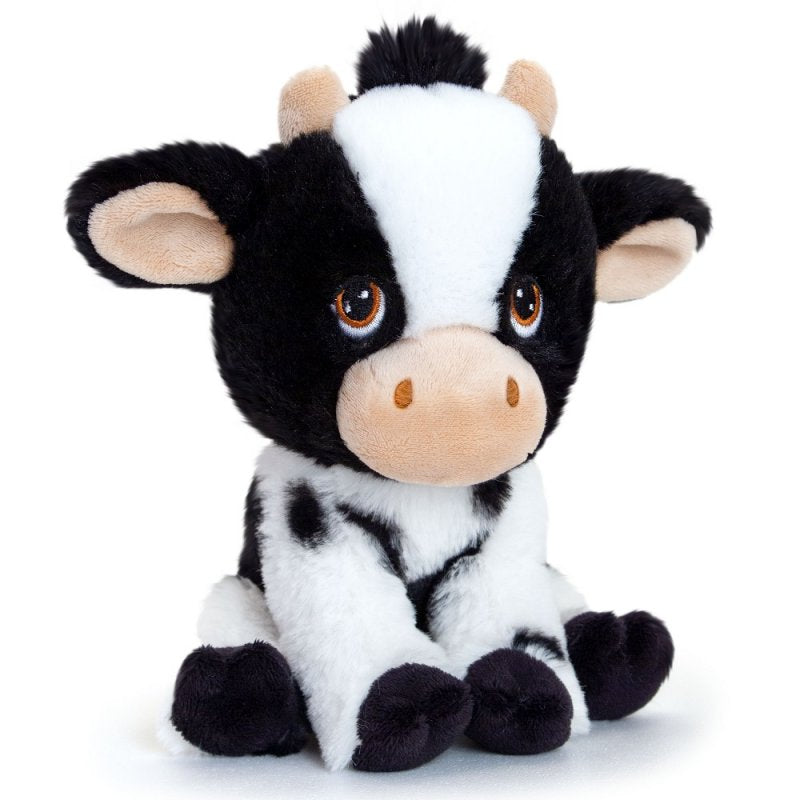 Keeleco 18cm Eco-Friendly Cow Soft Toy Plush