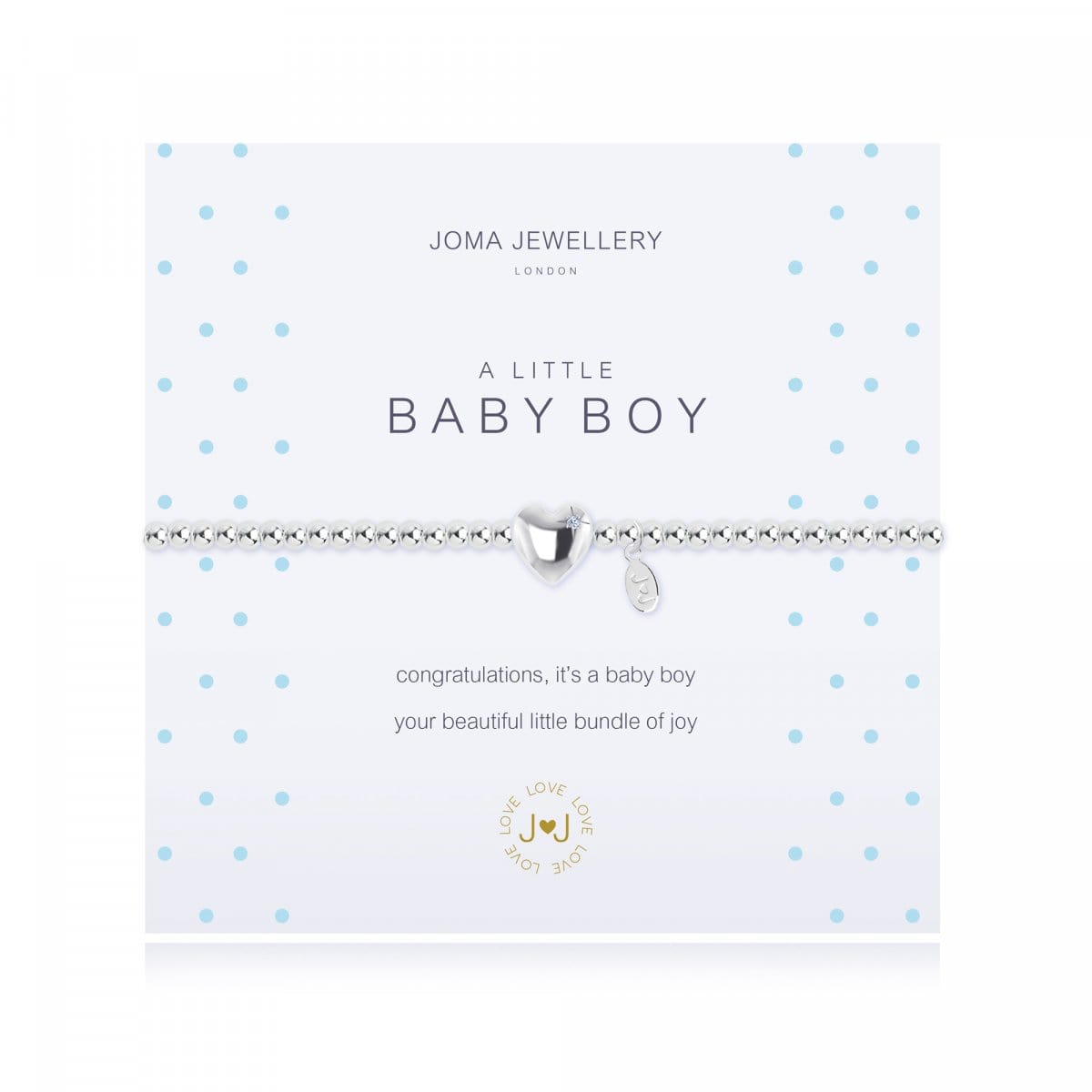 A LITTLE BABY BOY BRACELET by Joma Jewellery - Bumbles & Boo