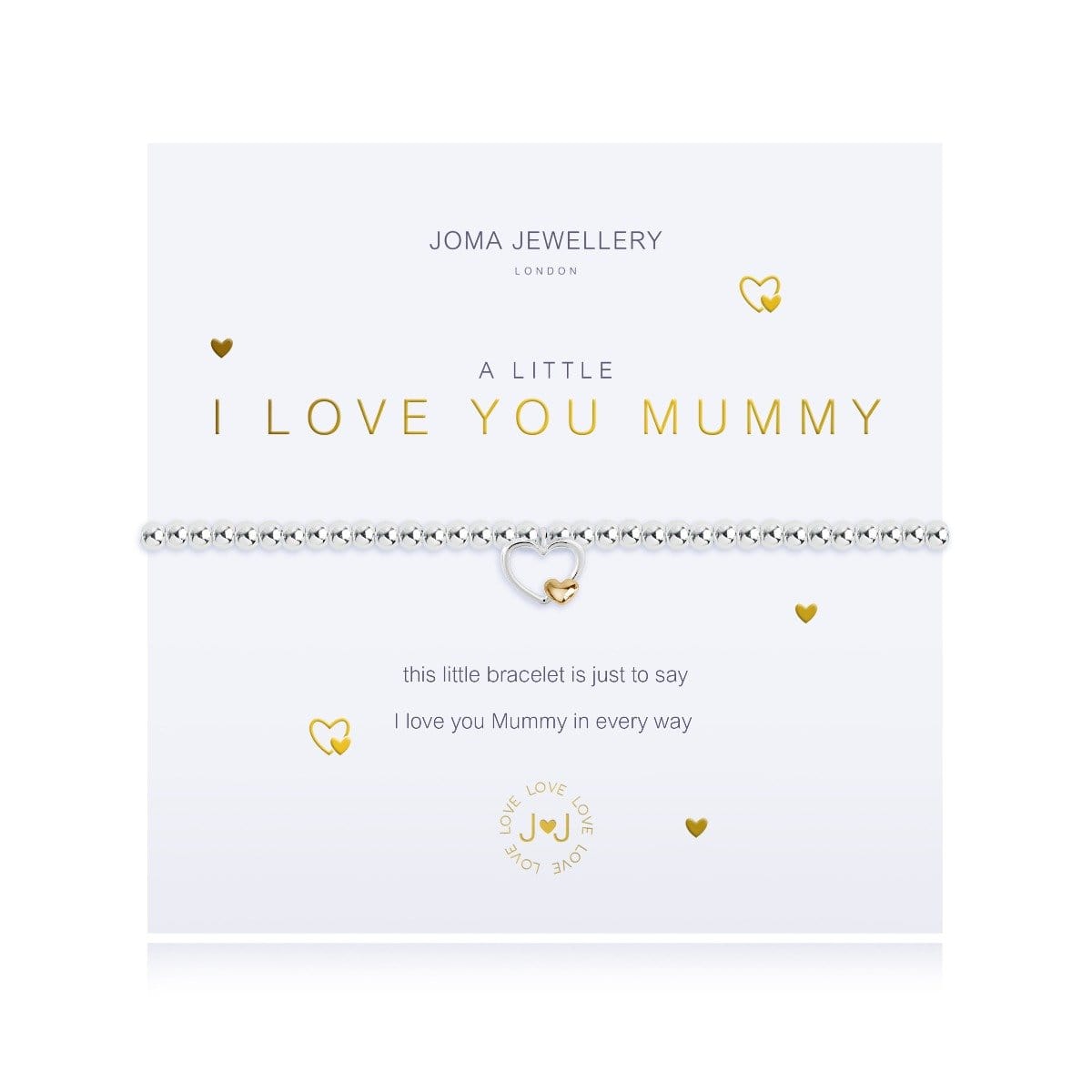 A LITTLE I LOVE YOU MUMMY BRACELET by Joma Jewellery - Bumbles & Boo