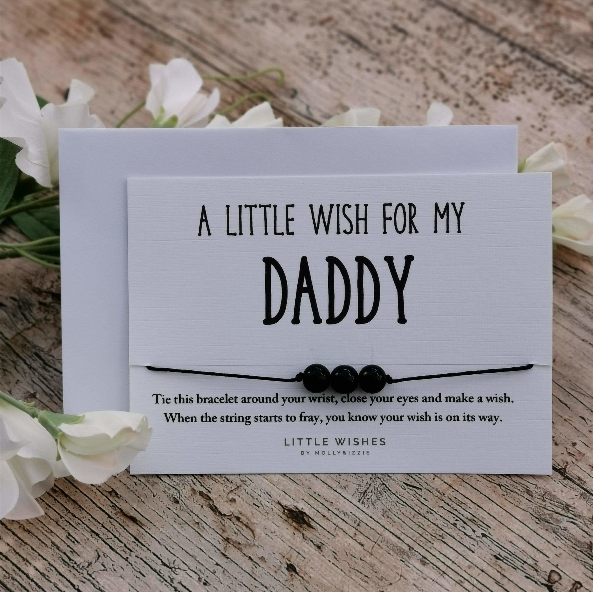 A Little Wish For &quot;My Daddy&quot; Bracelet - Bumbles &amp; Boo