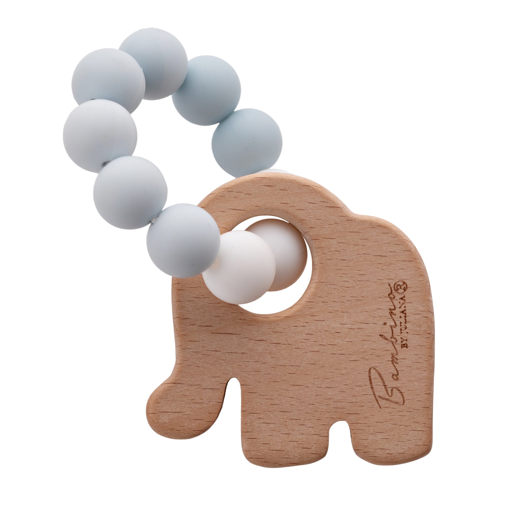 Bambino Elephant Teething Toy Blue