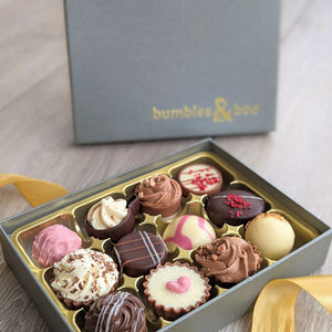 Chocolate Box Selection of 12 Luxury Chocolates Chocolate Box.