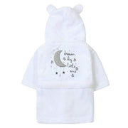 "Dream Big Little One" Luxury Baby Dressing Gown with Ears - Bumbles & Boo