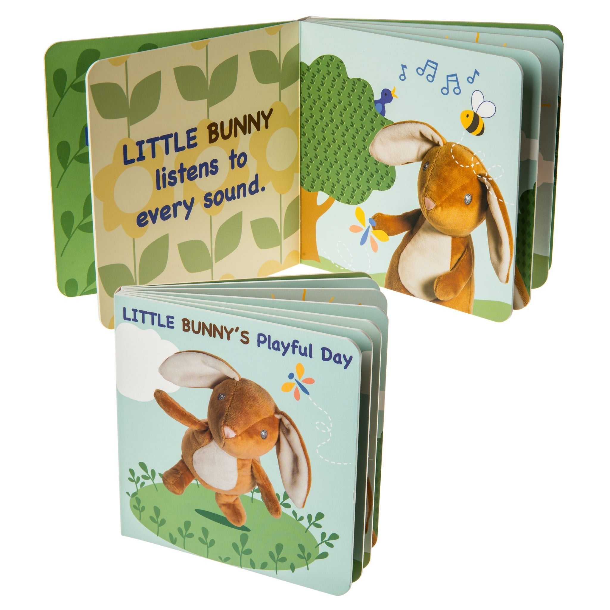 Leika Little Bunny Board Book - Bumbles & Boo