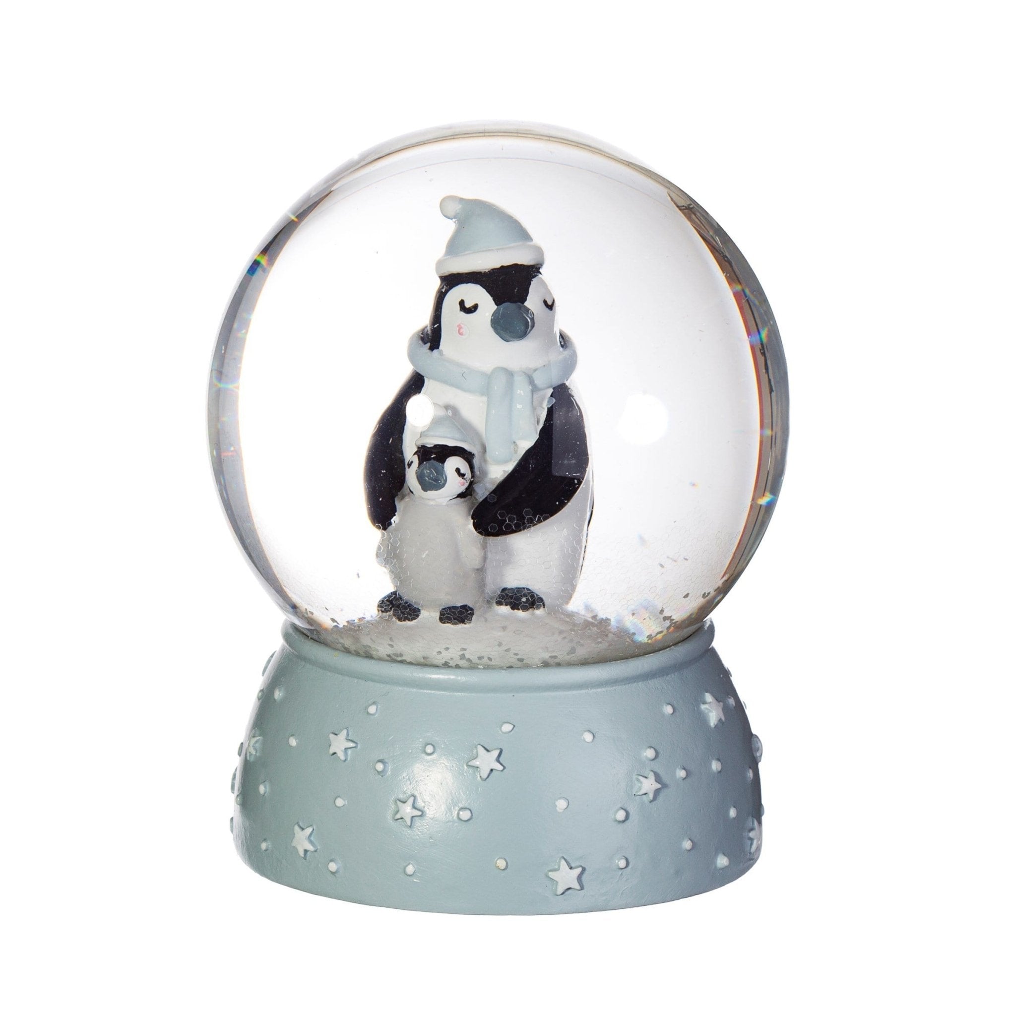 Mum and Baby Penguin Snow Globe by Sass & Belle - Bumbles & Boo