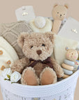Large Baby Basket - Adorable Teddies & Treats