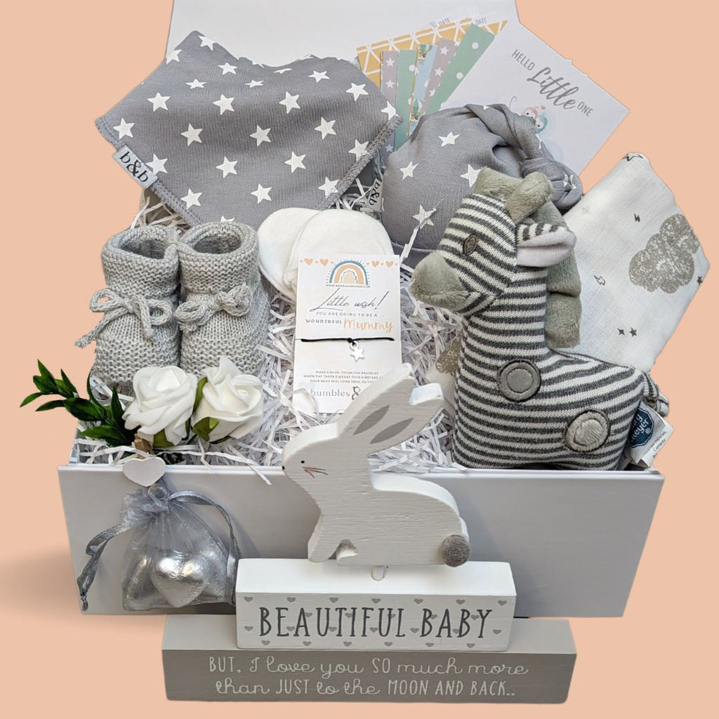 New Mum Gift Box Hello Beautiful New Mum Hampers Bumbles & Boo
