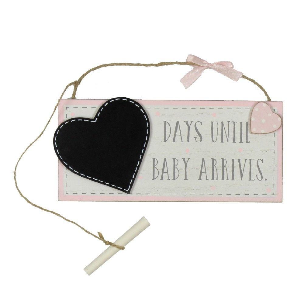 Petit Cheri Pink Waiting For Baby Chalkboard - Bumbles & Boo