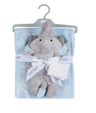 Soft Blue Blanket and Toy Set - Bumbles &amp; Boo