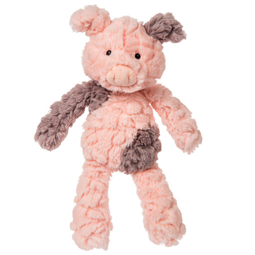 Pink and brown soft toy very cute piglet