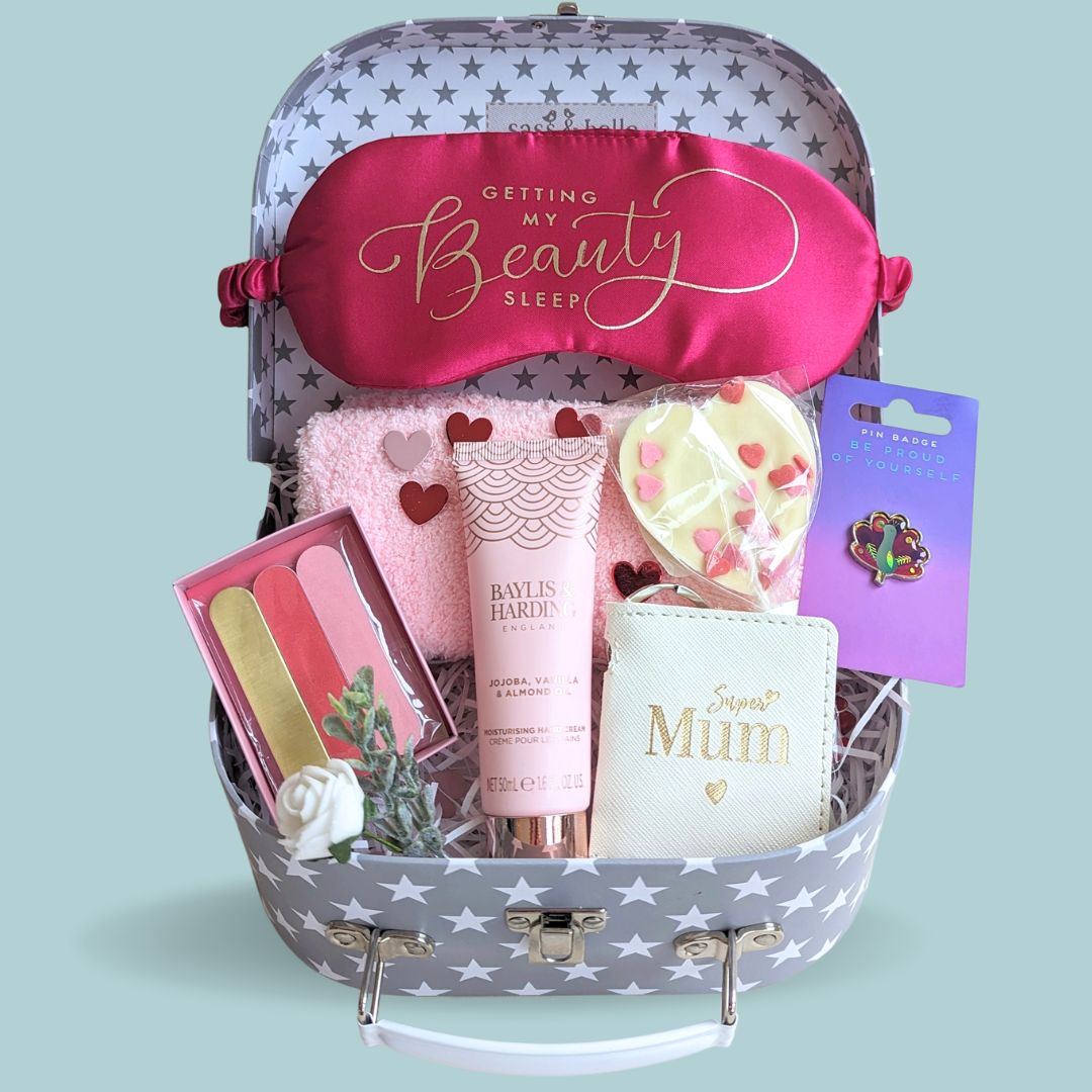 Treat box to say you&#39;ve got this mama. Filled with pamper gifts and chocolate too. Treat someone special.